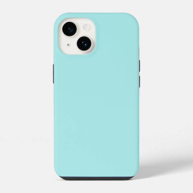 Funda para iPhone Turquoise ligero 14 (Reverso )