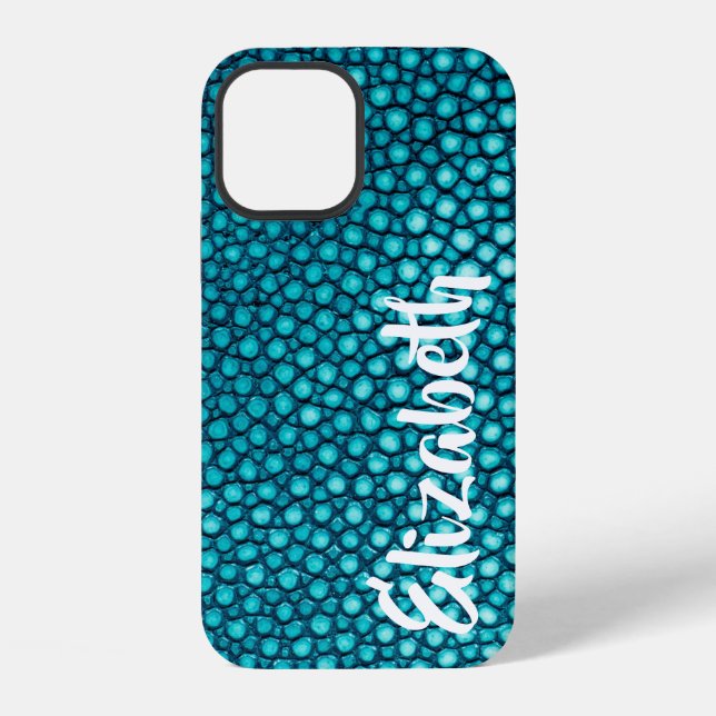 Funda Para iPhone Turquoise Stingray (Reverso )