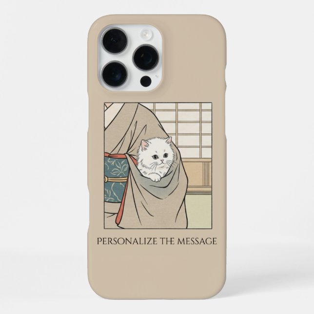 Funda Para iPhone Ukiyo-e Inspired – Dramatic JAPAN  (Reverso )