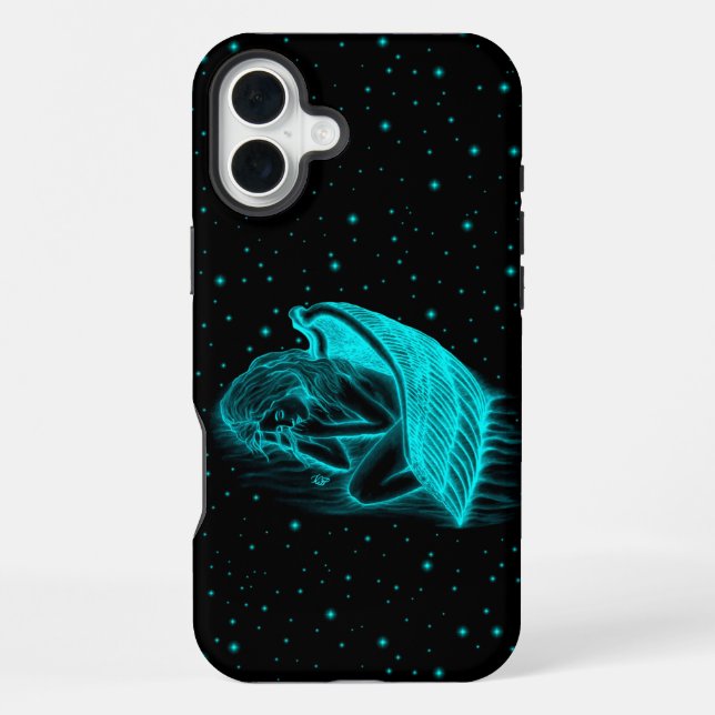 Funda Para iPhone Un ángel dormido (Reverso )