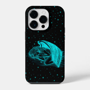 Funda Para iPhone 14 Pro Un ángel dormido de diseño negro y verde