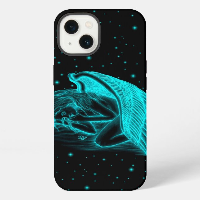 Funda Para iPhone Un ángel durmiente (Reverso )