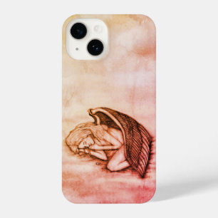 Funda Para iPhone 14 Un ángel durmiente en las nubes del cielo