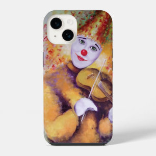 Funda Para iPhone 14 Un dulce payaso tocando el violín