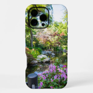 Funda Para iPhone 16 Pro Max un hermoso paisaje primaveral en el jardín