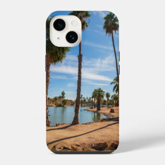 Funda Para iPhone 14 un magnífico paisaje en el Parque Papago