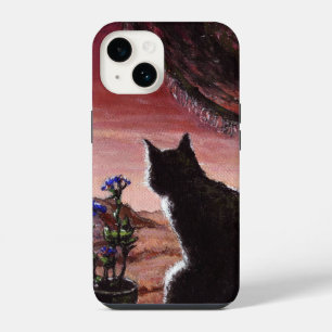 Funda Para iPhone 14 Un nuevo mundo entero - Ciencia Ficción - Gato en