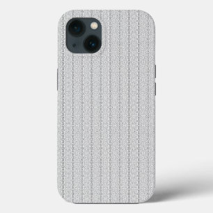 un papel pintado blanco y gris con un patrón en él