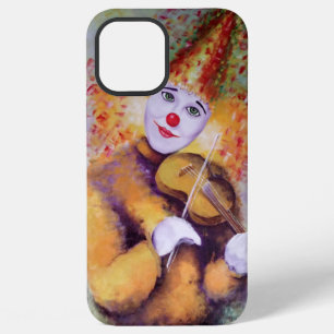 Funda Para iPhone 12 Pro Max Un payaso dulce tocando el violín