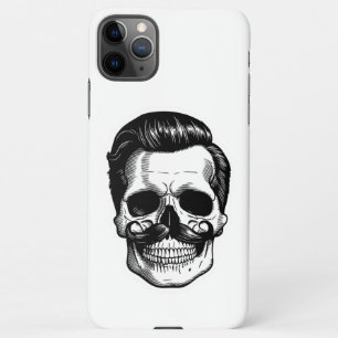 Funda Para iPhone 11Pro Max Un pegatina de arte pop de un esqueleto...