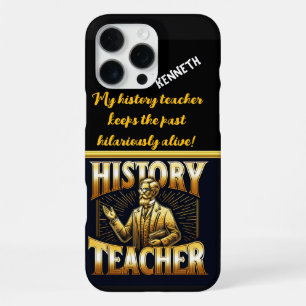 Funda Para iPhone 16 Pro Max Un profesor de historia inspirador involucra a los