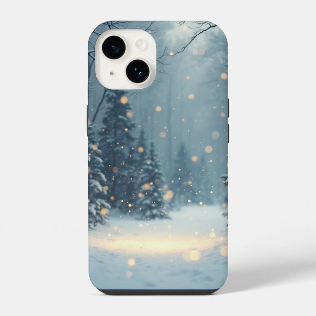 Funda Para iPhone Una cálida historia de invierno (Reverso )