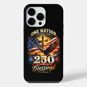Funda Para iPhone 14 Pro Max Una Nación Bajo Dios 250 Años 250 Aniversario