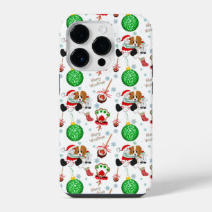 Funda Para iPhone 14 Pro Una Navidad muy alegre del Cavalier King Charles