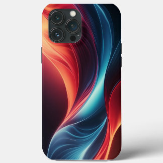 Funda Para iPhone 13 Pro Max Una ola de gradiente vibrante