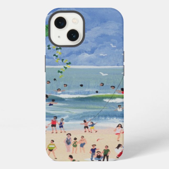 Funda Para iPhone Una playa de Cornualles (Reverso )