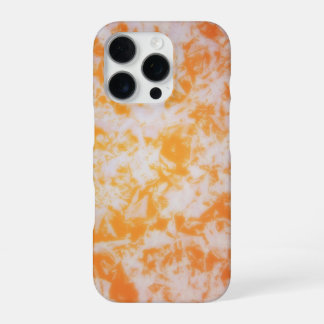 Funda Para iPhone 16 Pro Una textura grunge naranja
