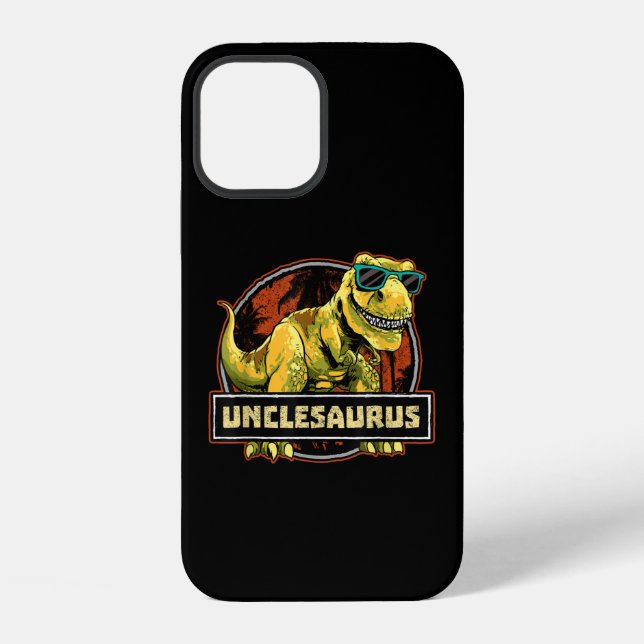 Funda Para iPhone Unclesaurus T rex Uncle Saurus Dinosaur (Reverso )