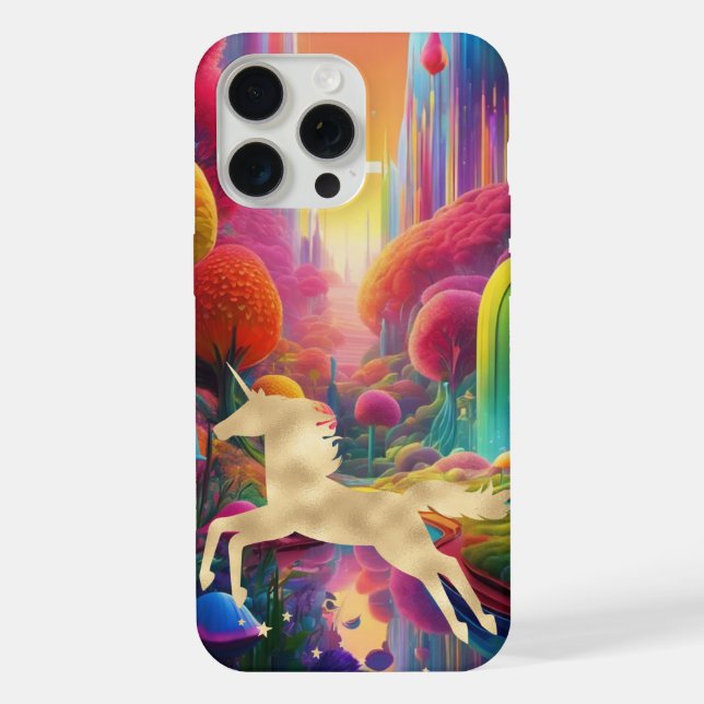 Funda Para iPhone Unicornio (Reverso )