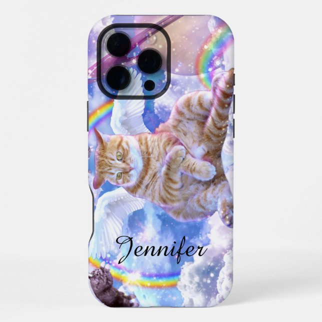 Funda Para iPhone Unicornio - Caticornio (Reverso )