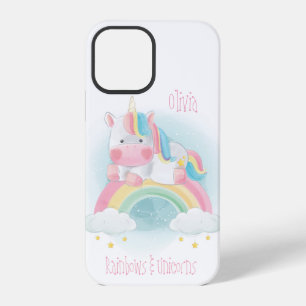 Funda Para iPhone 12 Pro Unicornio de bonito Pastel
