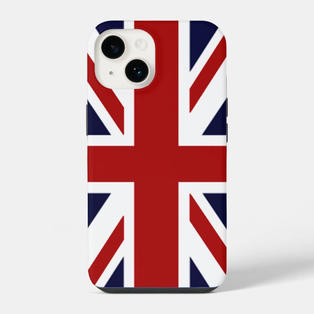 Funda Para iPhone Unión Jack (Reverso )