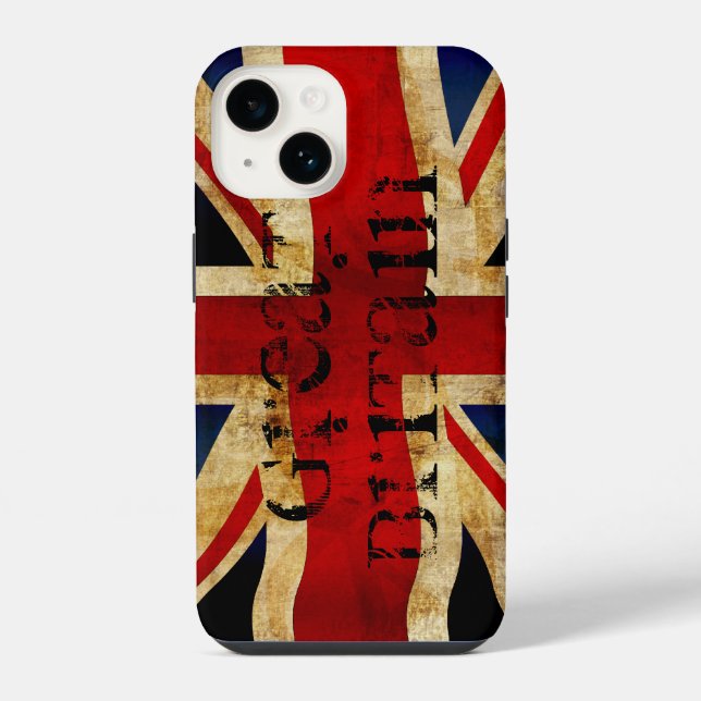 Funda Para iPhone Union Jack  (Reverso )