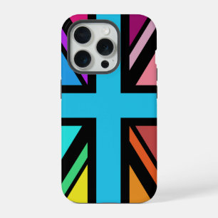 Unión Jack/Bandera Multicolorizado+Diseño Negro