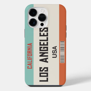 FUNDA PARA iPhone 14 PRO MAX USA LOS ANGELES CALIFORNIA LISENCE PLATE