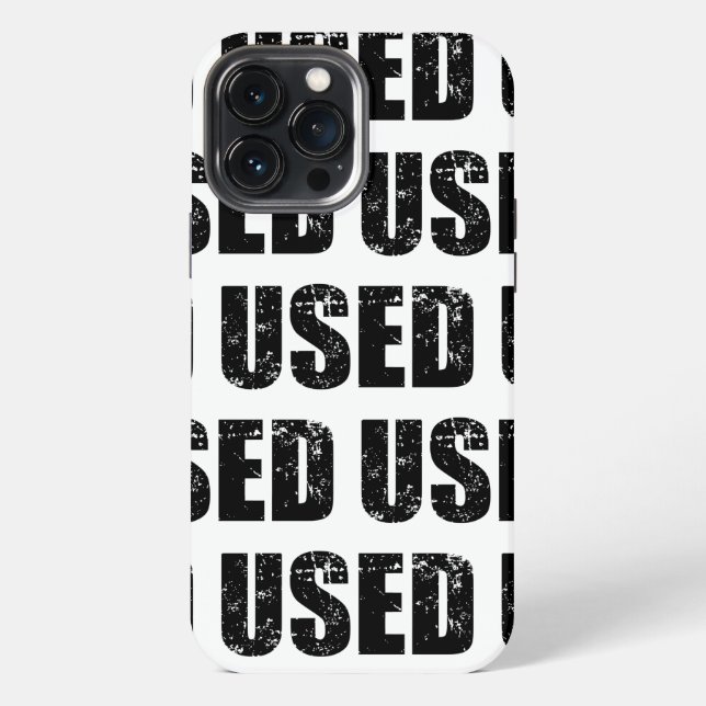FUNDA PARA iPhone USADO (Reverso )