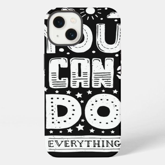 Funda Para iPhone Usted puede hacer todo (Reverso )