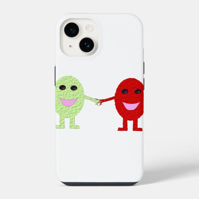 Funda Para iPhone Uvas de la Amistad (Reverso )