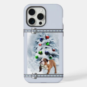 Vacaciones de los Navidades azules de Bulldog ingl