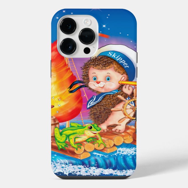Funda Para iPhone Valiente marinero (Reverso )