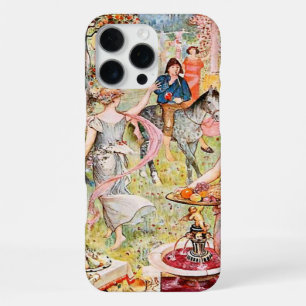 Funda Para iPhone 16 Pro Max Valle Medieval del Placer Ilustrado