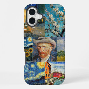 Funda Para iPhone 16 Plus Van Gogh Fine Art Collage