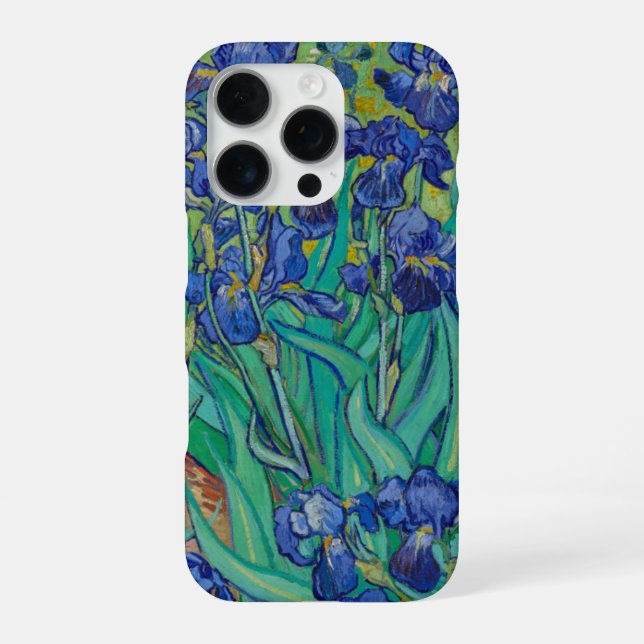 Funda Para iPhone Van Gogh Irises (Reverso)