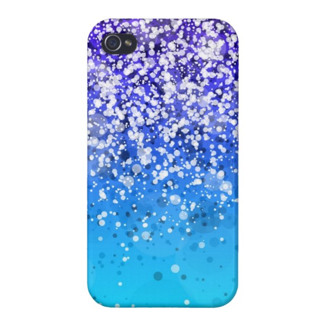 Funda Para iPhone Variaciones del purpurina VIII (Atrás)