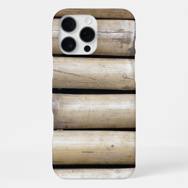 Funda Para iPhone varillas de bambú (Reverso )