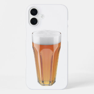 Funda Para iPhone 16 Plus Vaso de cerveza rubia