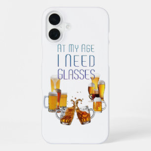Funda Para iPhone 16 Plus Vasos de cerveza SlipperyJoe's vasos pilsner jarra