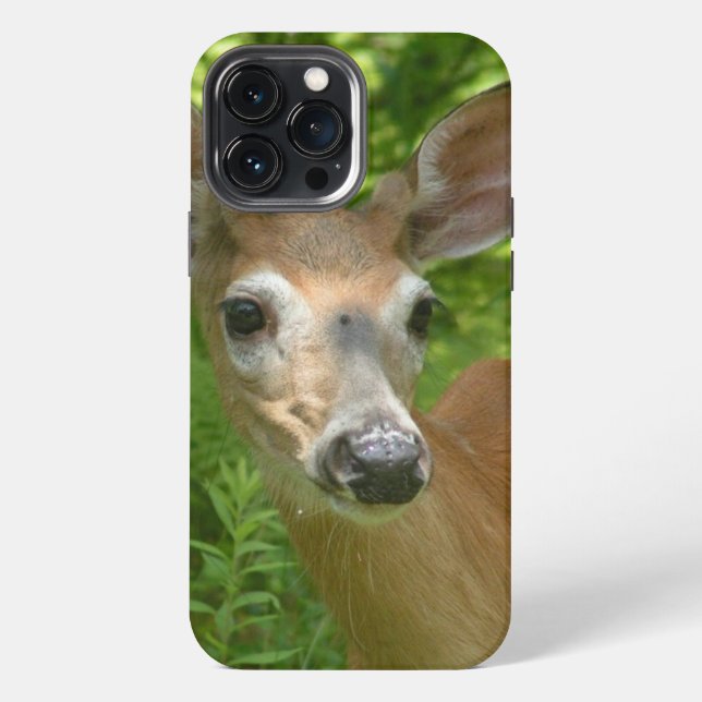 Funda Para iPhone Venado de cola blanca  (Reverso )