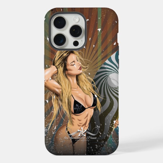 Funda Para iPhone Verano caliente (Reverso )