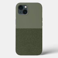 Funda para iPhone verde de dos tonos Moss 13 - Per