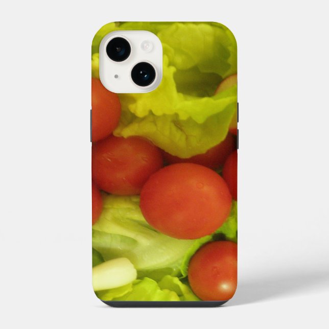 Funda Para iPhone Verduras para ensalada (Reverso )