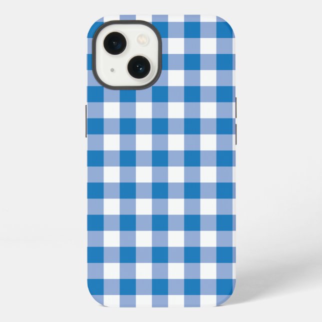 Funda Para iPhone Verificación azul  (Reverso )
