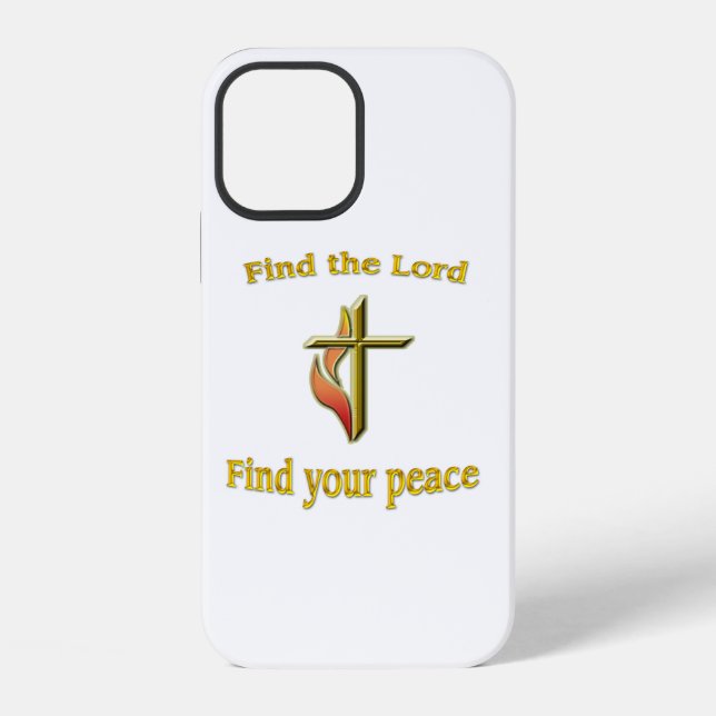 Funda Para iPhone versículo bíblico (Reverso )