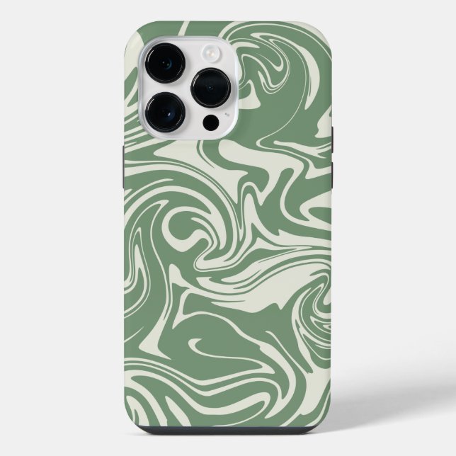 Funda Para iPhone Vertido - Verde (Reverso )