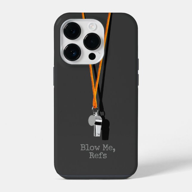Funda Para iPhone Vete a freír espárragos, árbitros (Reverso )