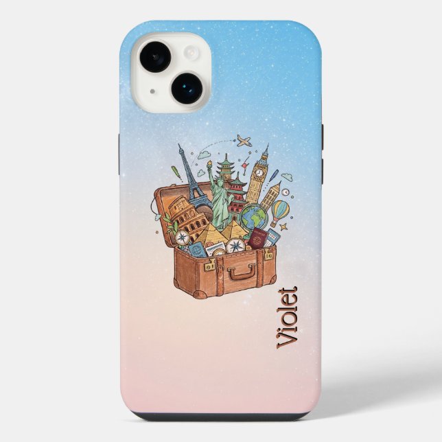 Funda Para iPhone Viaje (Reverso)